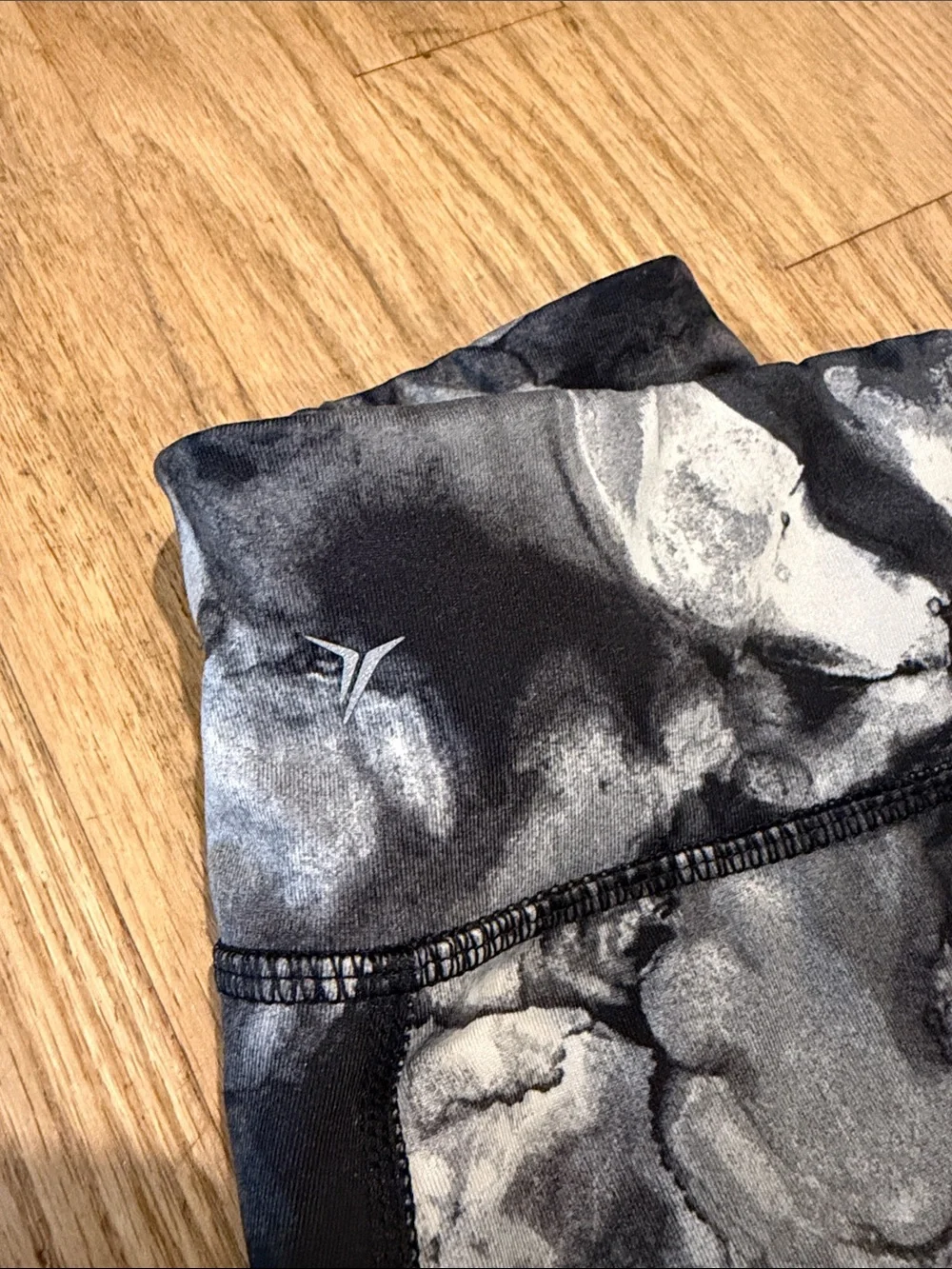Old Navy Black and Gray Marble Kids Shorts